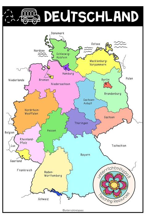 kostenlose deutschlandkarte für kinder